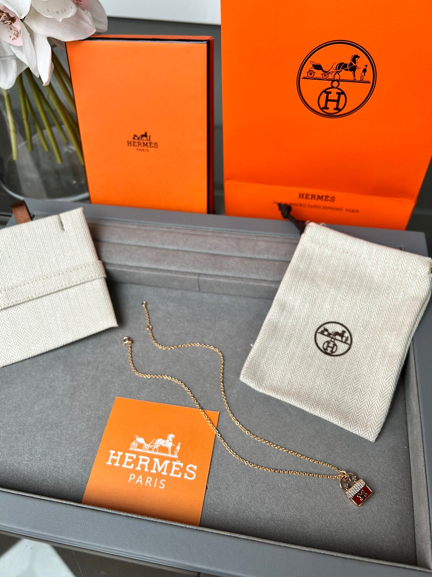 LuxluxHouse Best Quality Accessories Necklace Hermes