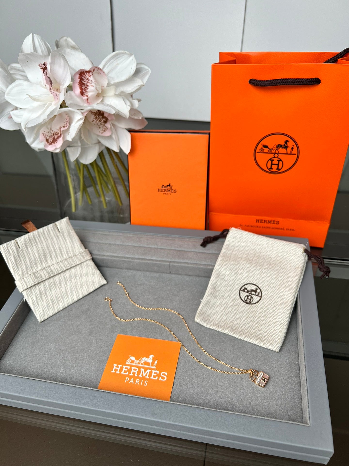 LuxluxHouse Best Quality Accessories Necklace Hermes