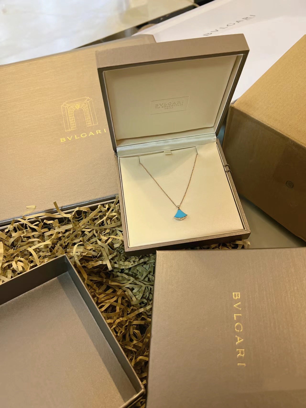 LuxluxHouse Best Quality Accessories Necklace Bvlgari