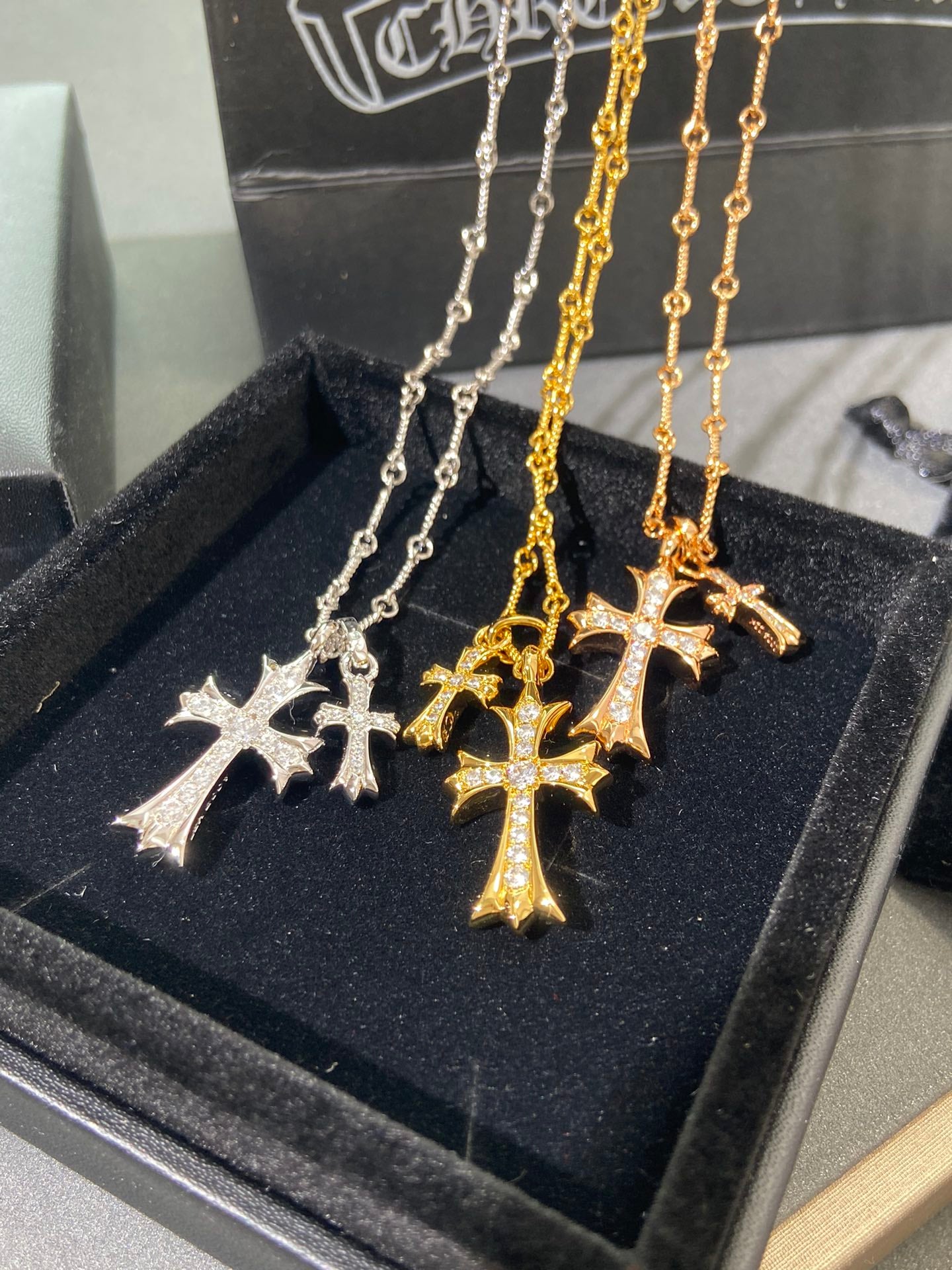 LuxluxHouse Best Quality Accessories Necklace Chrome Hearts