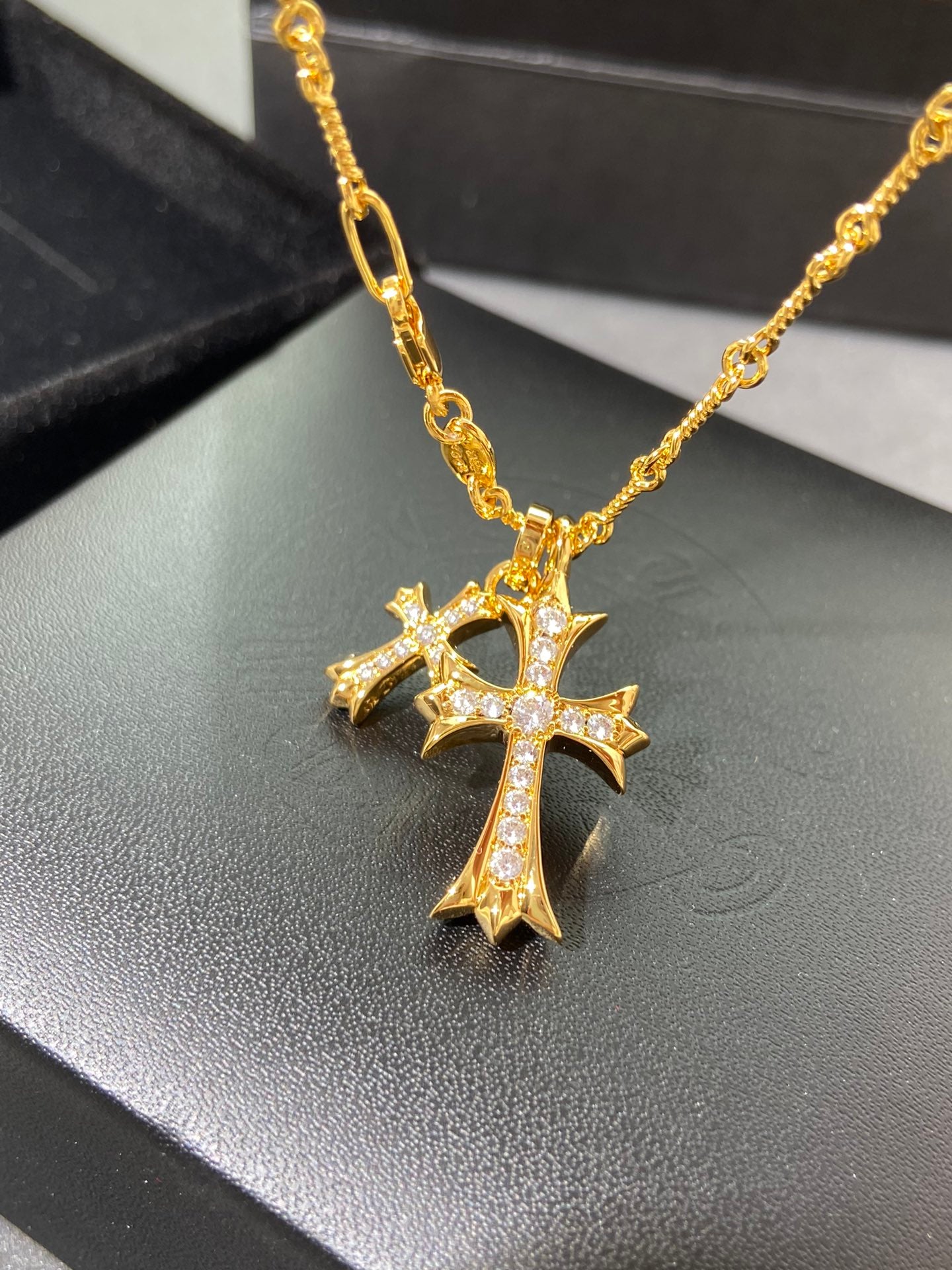 LuxluxHouse Best Quality Accessories Necklace Chrome Hearts