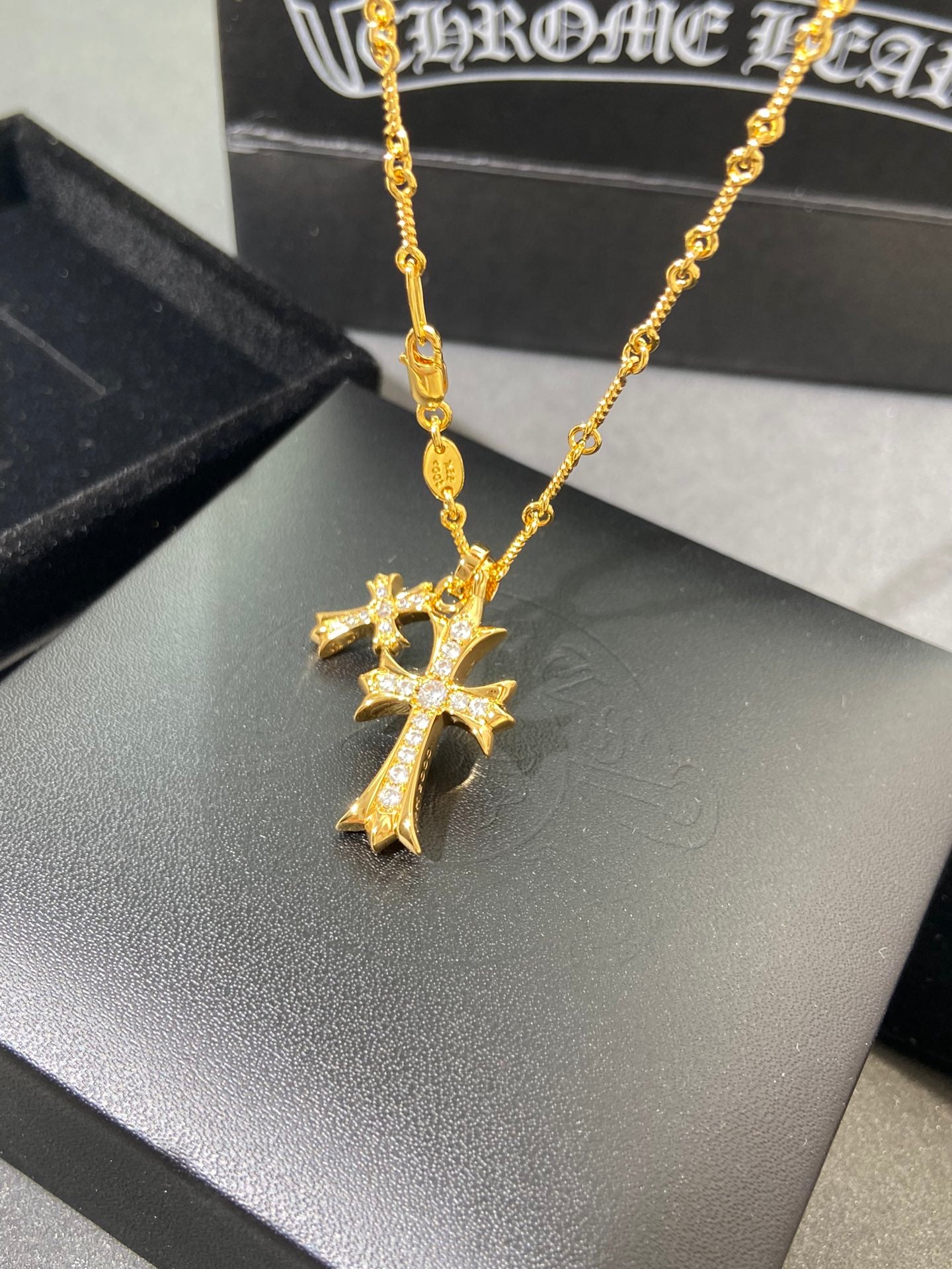 LuxluxHouse Best Quality Accessories Necklace Chrome Hearts