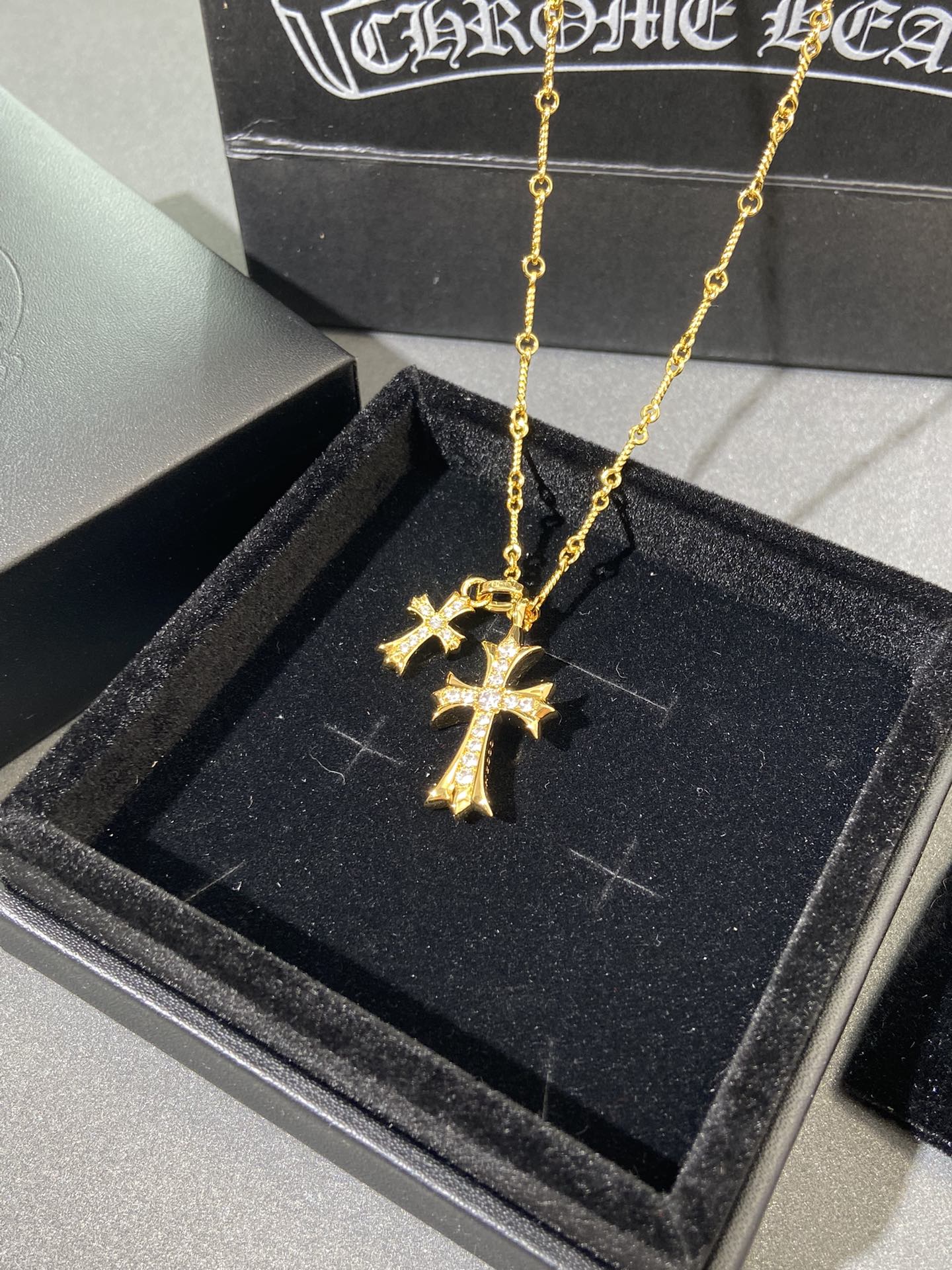 LuxluxHouse Best Quality Accessories Necklace Chrome Hearts