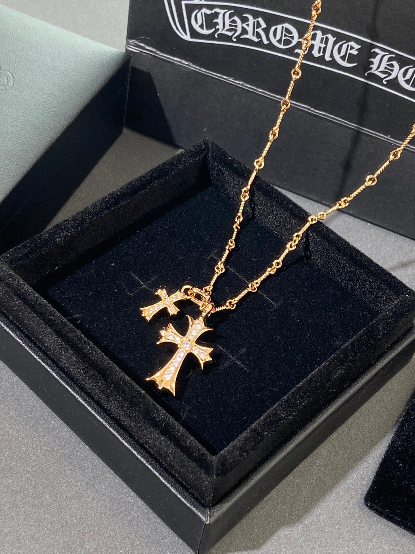 LuxluxHouse Best Quality Accessories Necklace Chrome Hearts