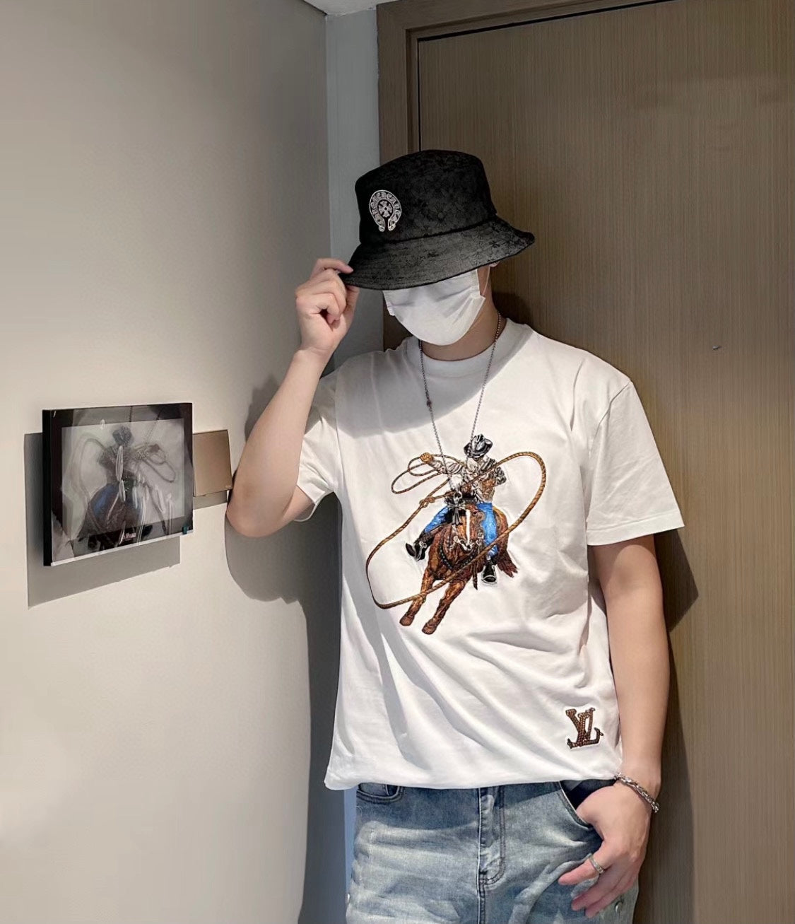 LuxluxHouse Best Quality Clothes T-shirt Louis Vuitton