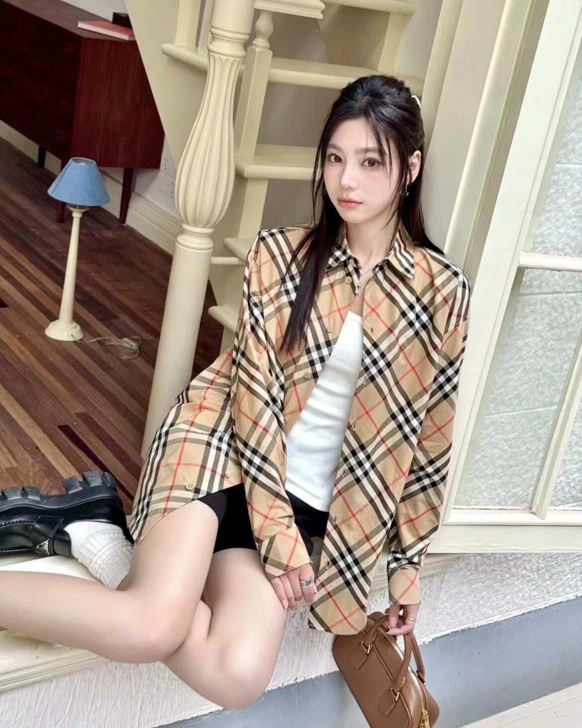 LuxluxHouse Best Quality Clothes Shirts&Polo Burberry