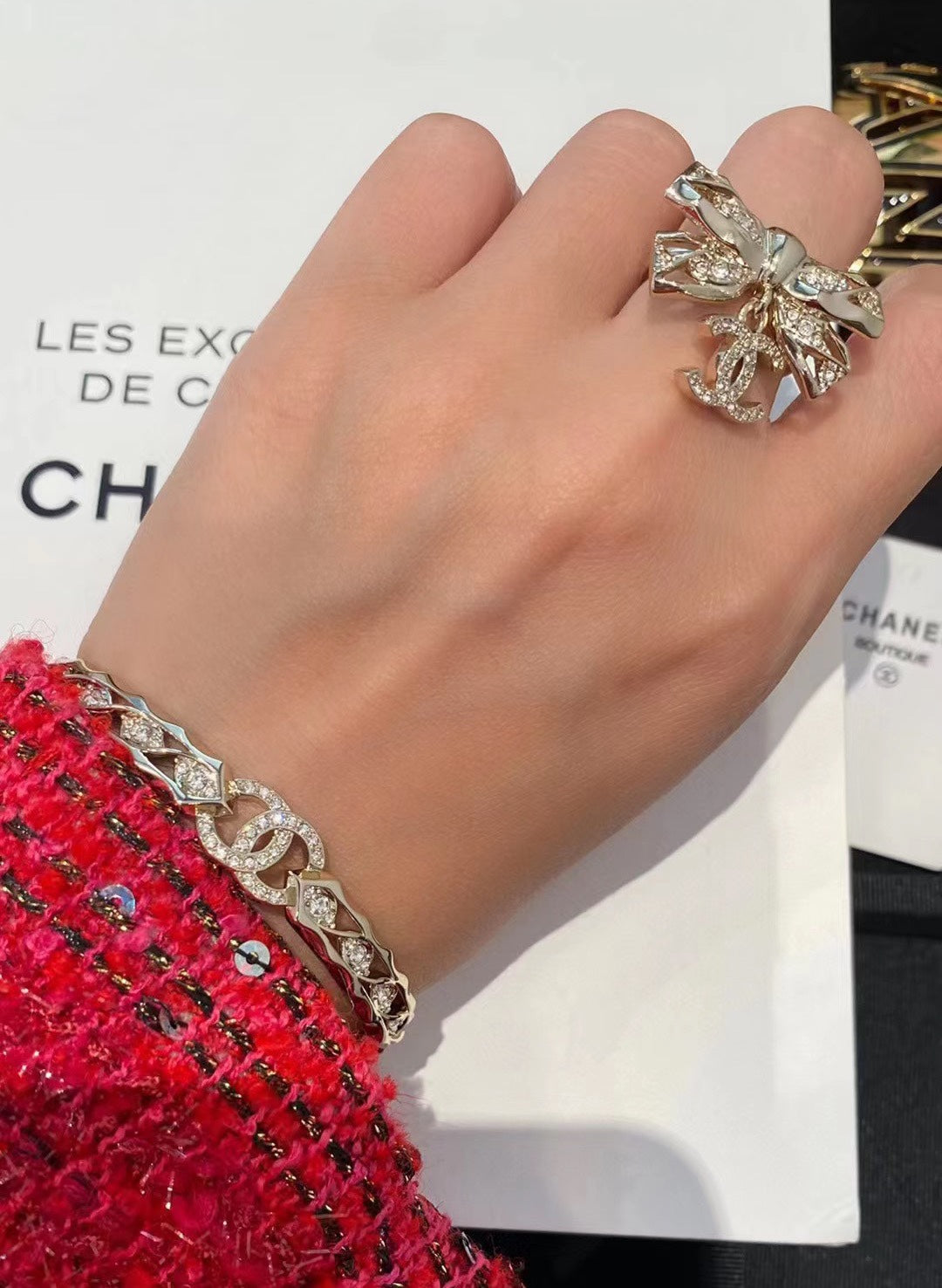 LuxluxHouse Best Quality Accessories Bracelet Bracelet Earrings Chanel Earrings