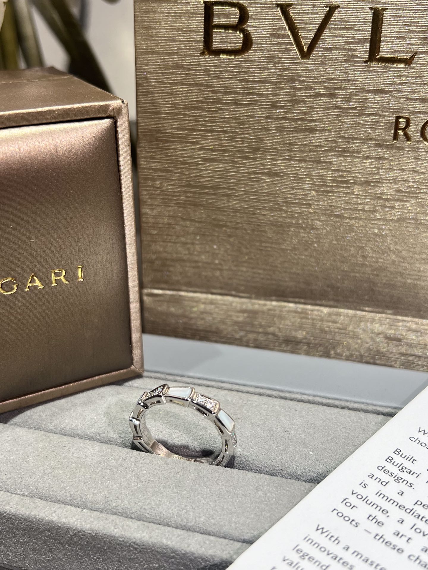 LuxluxHouse Best Quality Accessories Ring Bvlgari