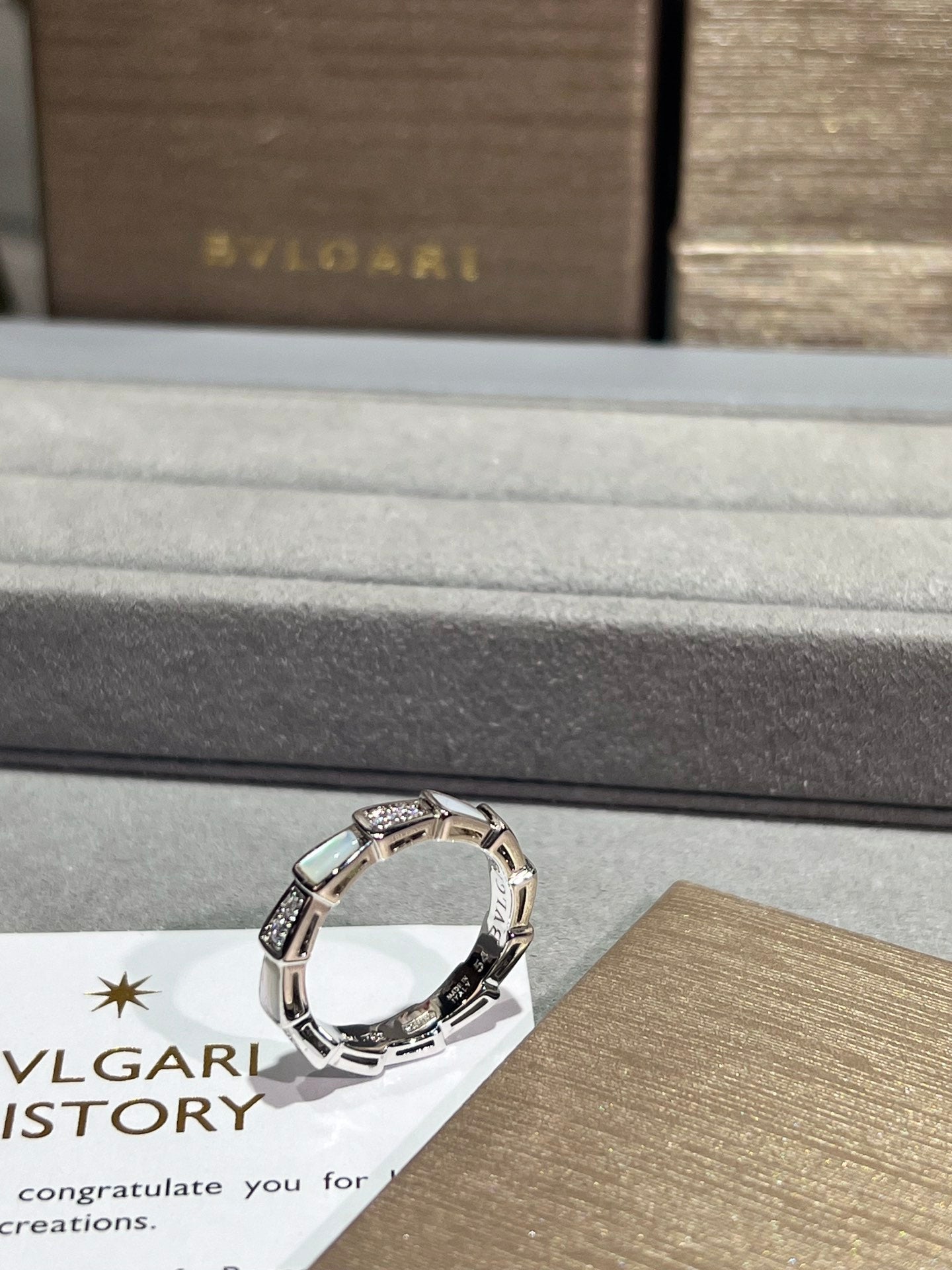 LuxluxHouse Best Quality Accessories Ring Bvlgari