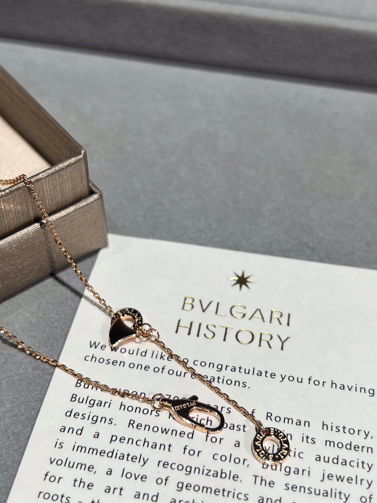 LuxluxHouse Best Quality Accessories Necklace Bvlgari