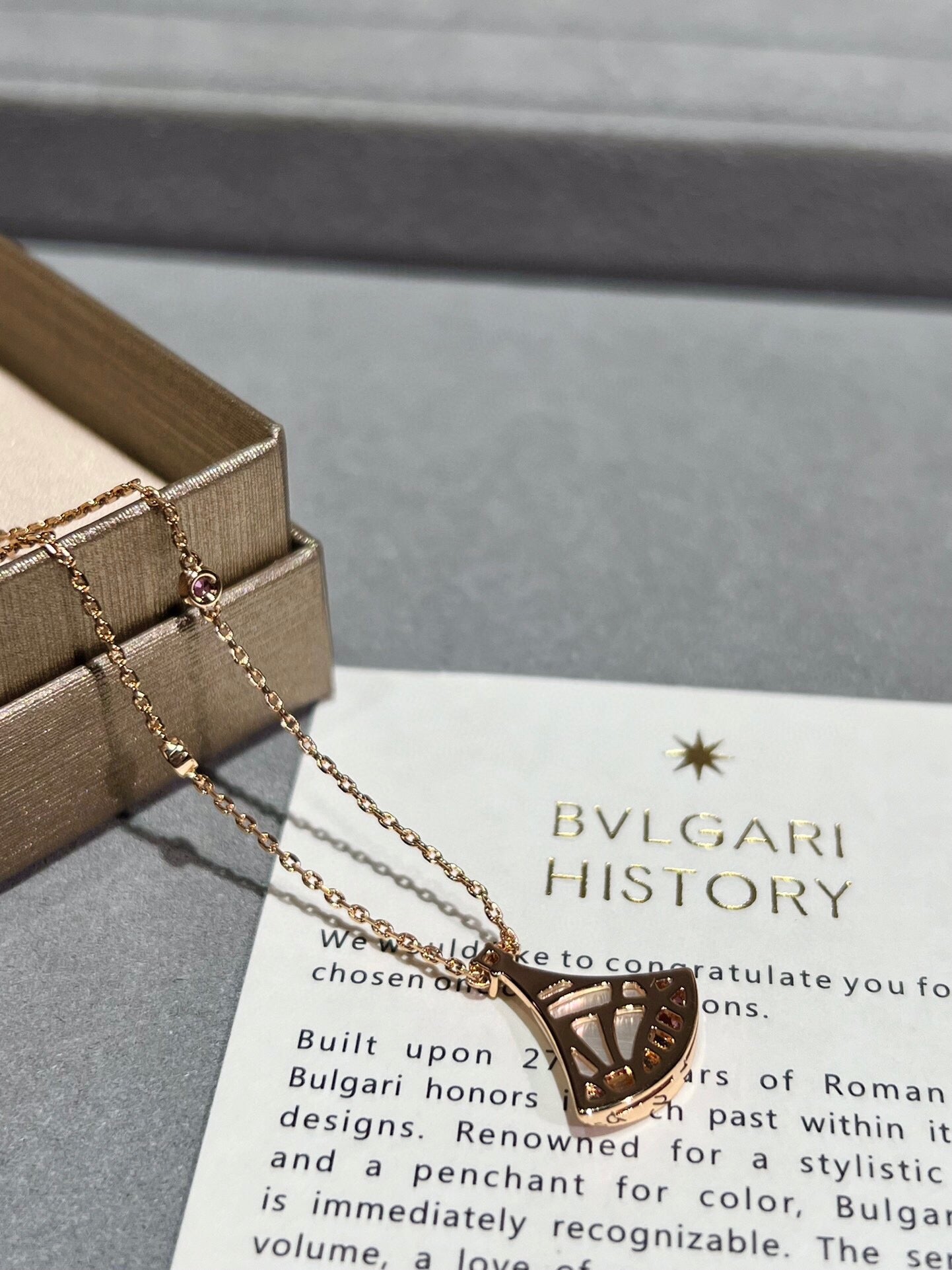 LuxluxHouse Best Quality Accessories Necklace Bvlgari
