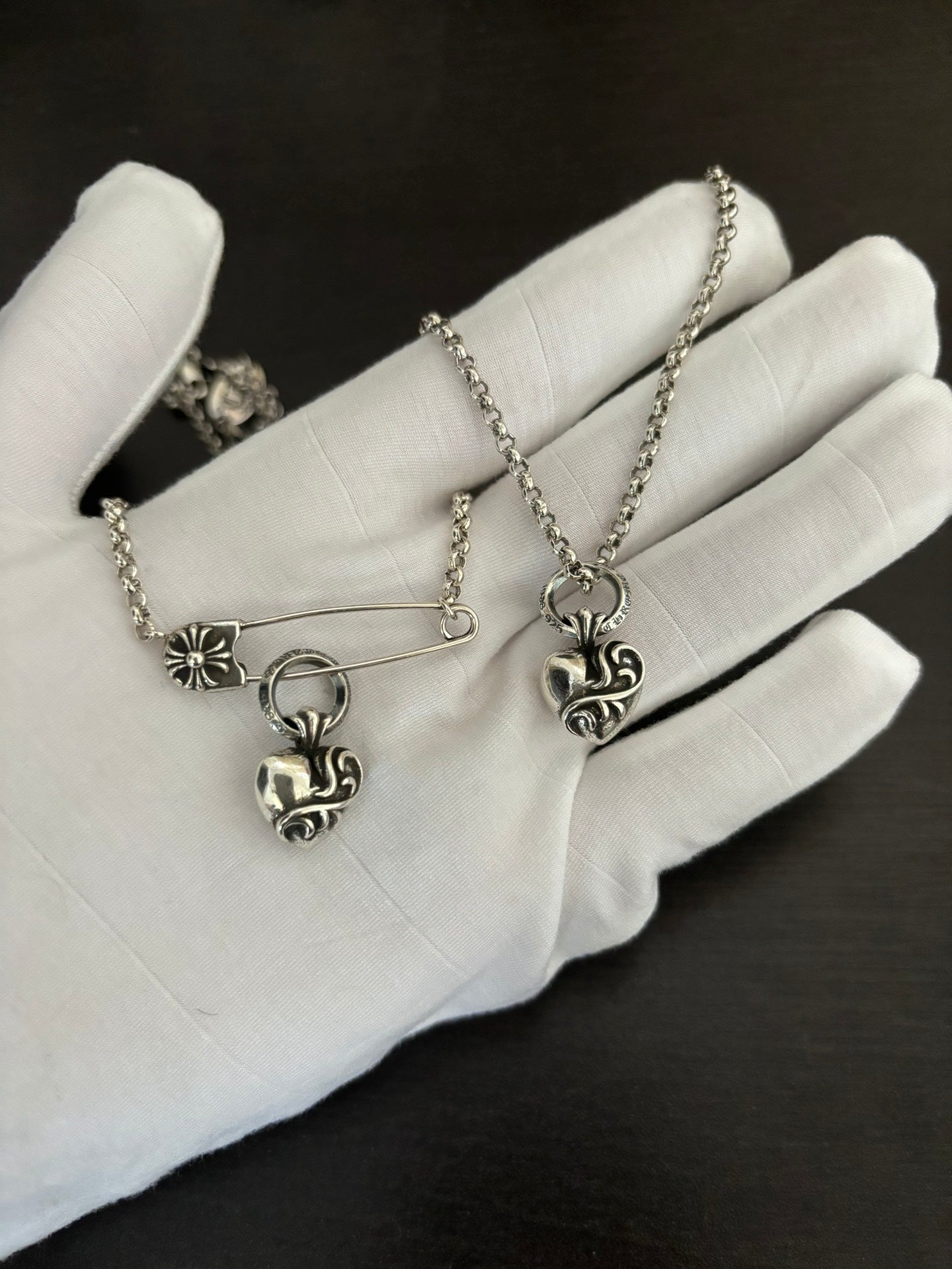 LuxluxHouse Best Quality Accessories Necklace Chrome Hearts