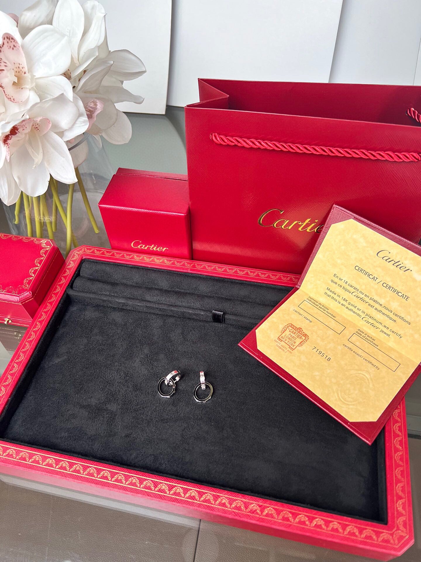 LuxluxHouse Best Quality Accessories Earrings Cartier