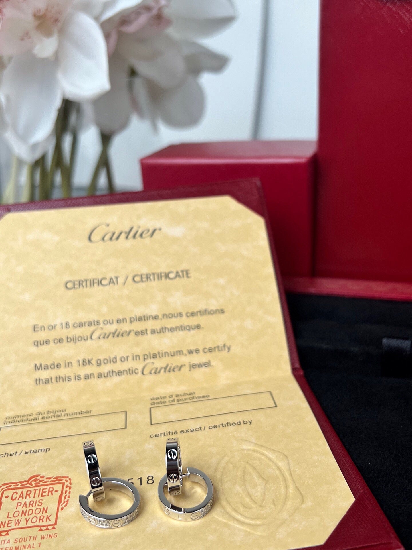 LuxluxHouse Best Quality Accessories Earrings Cartier