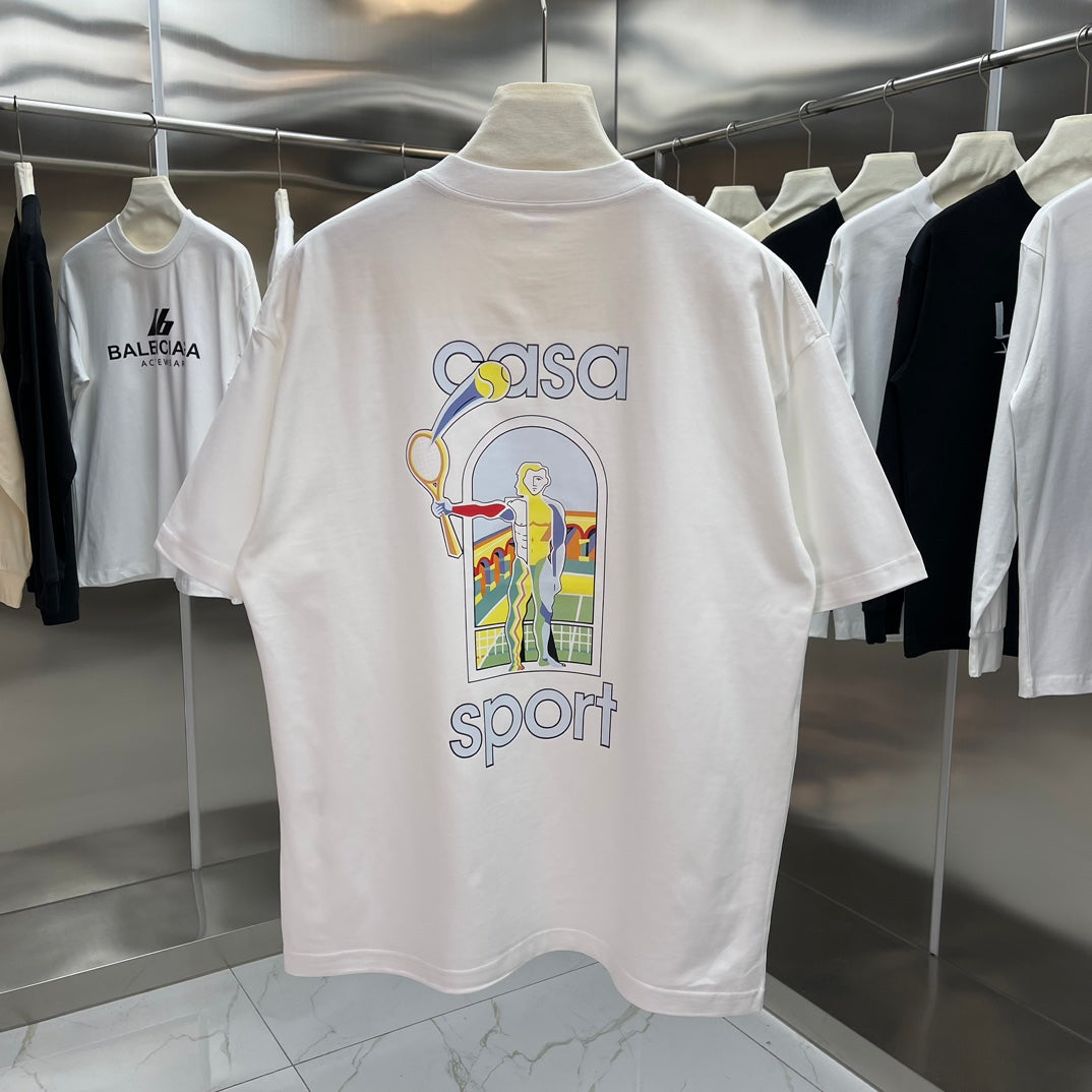 LuxluxHouse Best Quality Clothes Casablanca T-shirt