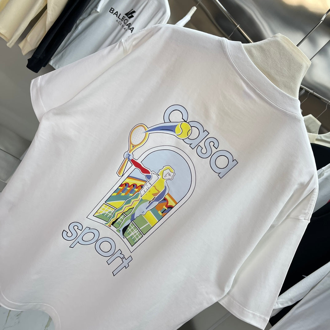 LuxluxHouse Best Quality Clothes Casablanca T-shirt