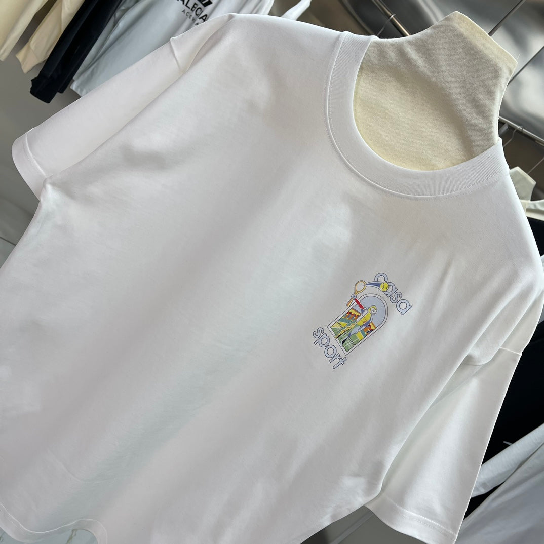 LuxluxHouse Best Quality Clothes Casablanca T-shirt