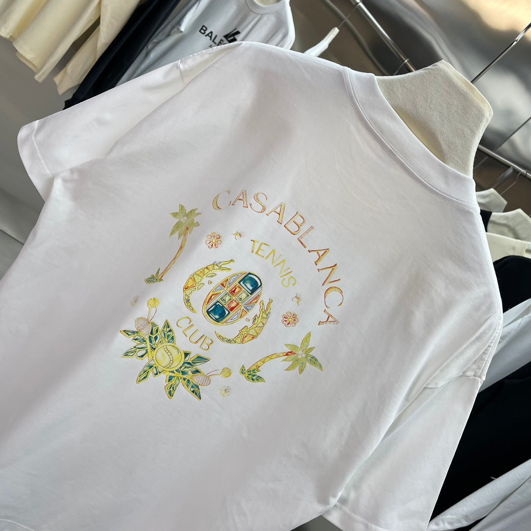 LuxluxHouse Best Quality Clothes Casablanca T-shirt