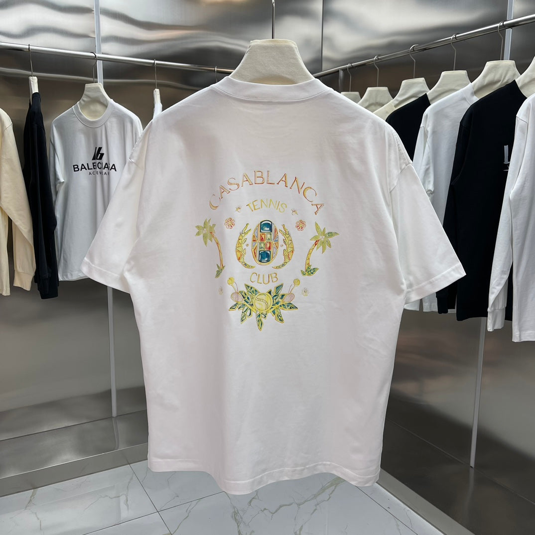 LuxluxHouse Best Quality Clothes Casablanca T-shirt