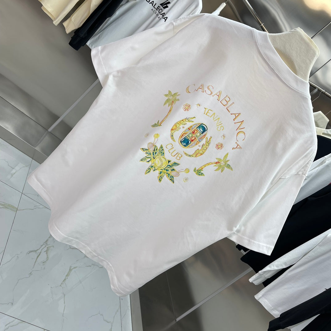 LuxluxHouse Best Quality Clothes Casablanca T-shirt
