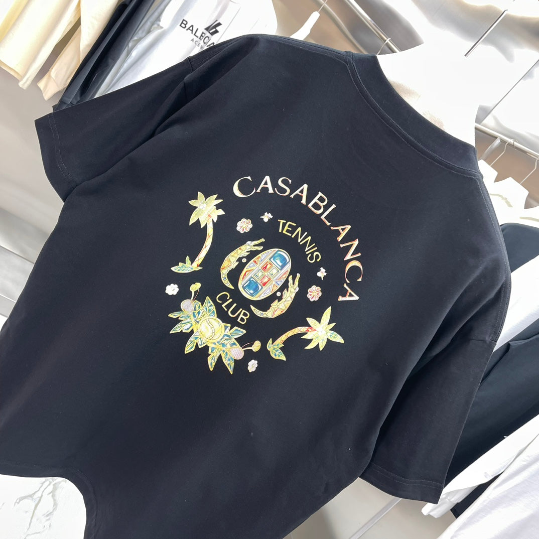 LuxluxHouse Best Quality Clothes Casablanca T-shirt