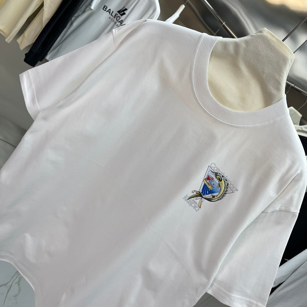 LuxluxHouse Best Quality Clothes Casablanca T-shirt