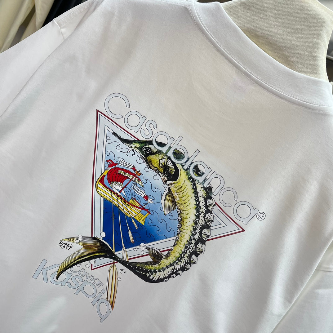 LuxluxHouse Best Quality Clothes Casablanca T-shirt