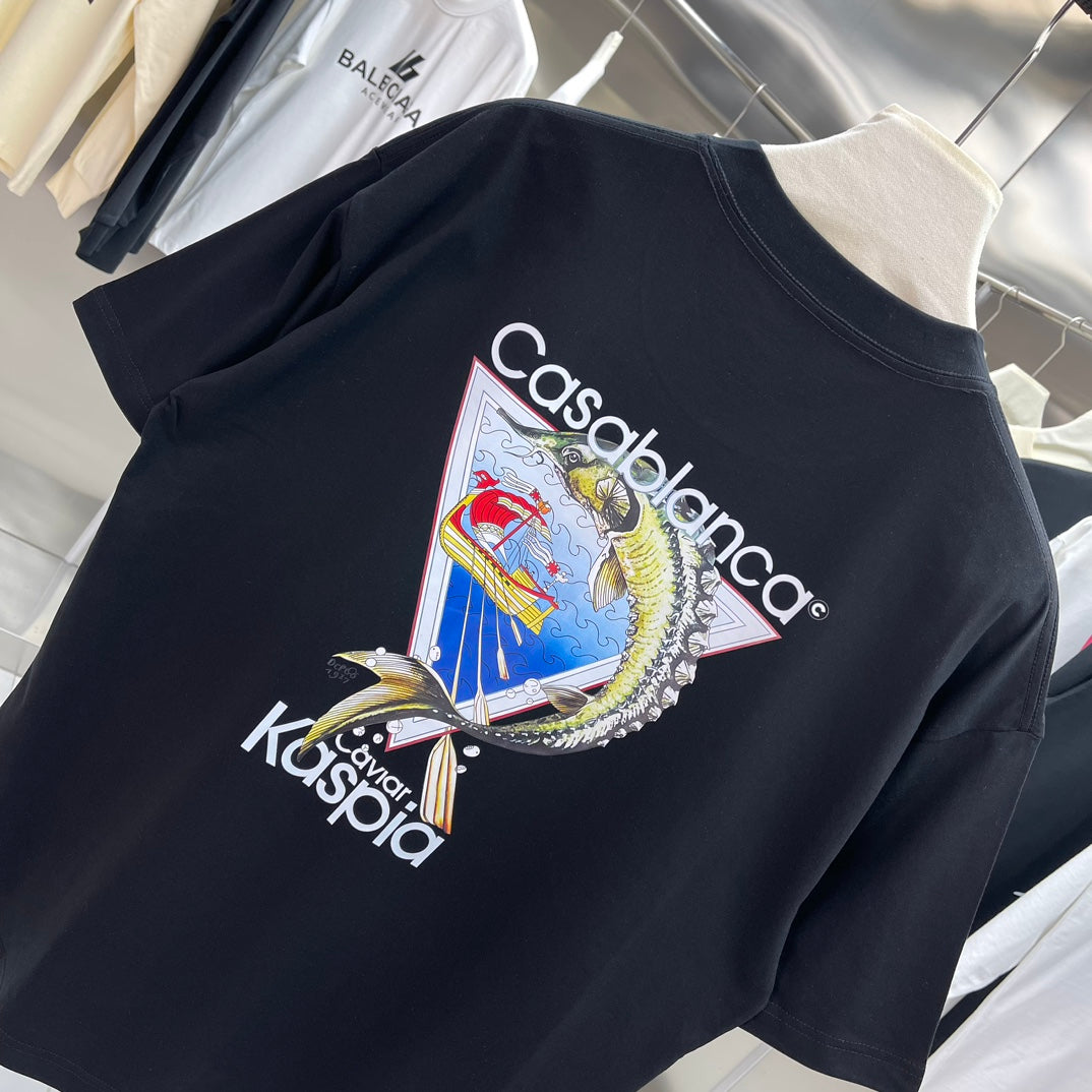 LuxluxHouse Best Quality Clothes Casablanca T-shirt