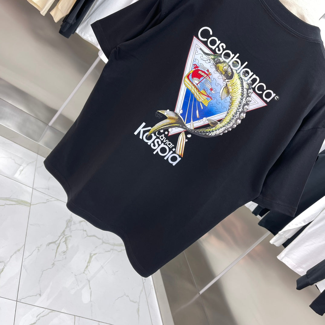 LuxluxHouse Best Quality Clothes Casablanca T-shirt