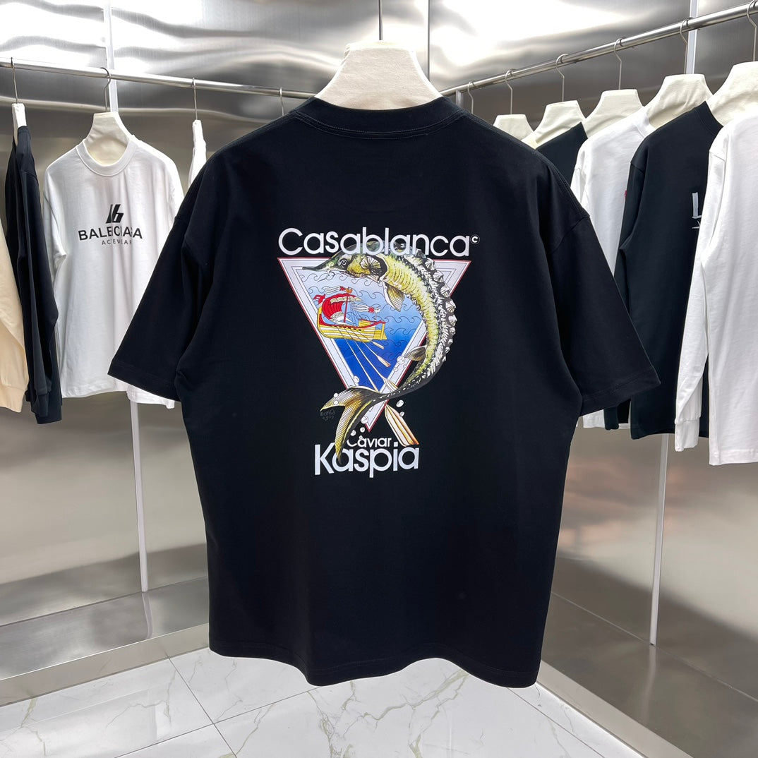 LuxluxHouse Best Quality Clothes Casablanca T-shirt