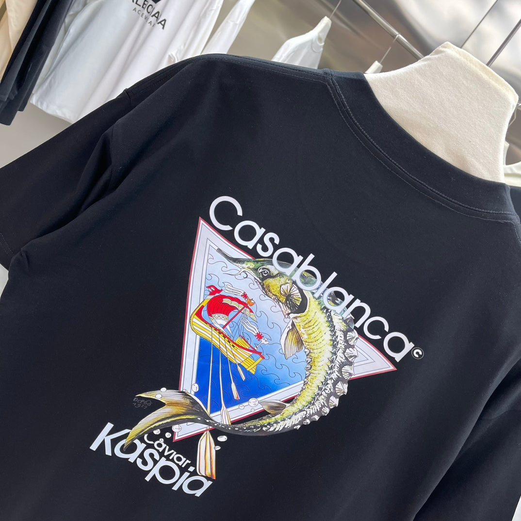 LuxluxHouse Best Quality Clothes Casablanca T-shirt