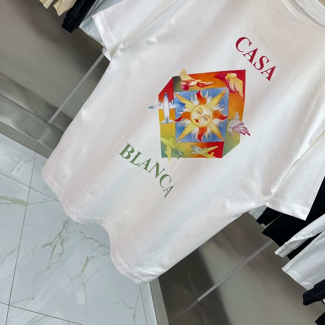 LuxluxHouse Best Quality Clothes Casablanca T-shirt
