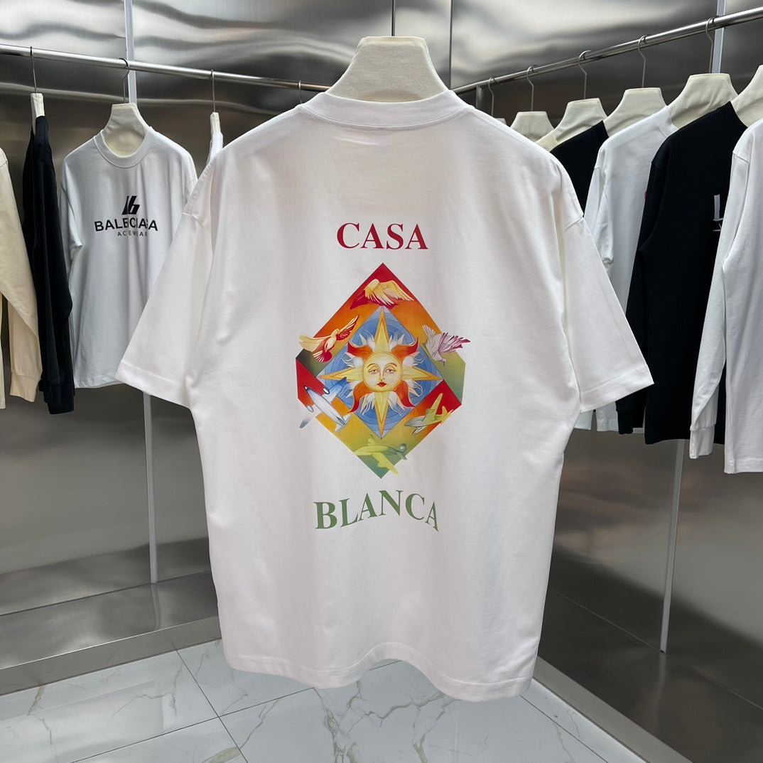 LuxluxHouse Best Quality Clothes Casablanca T-shirt