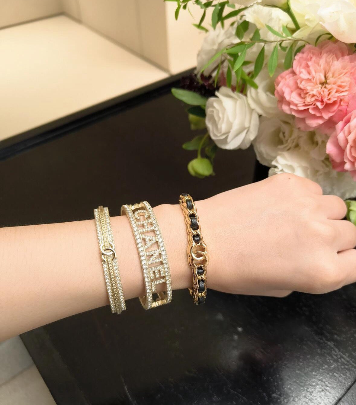 LuxluxHouse Best Quality Accessories Bracelet Bracelet Earrings Chanel Earrings