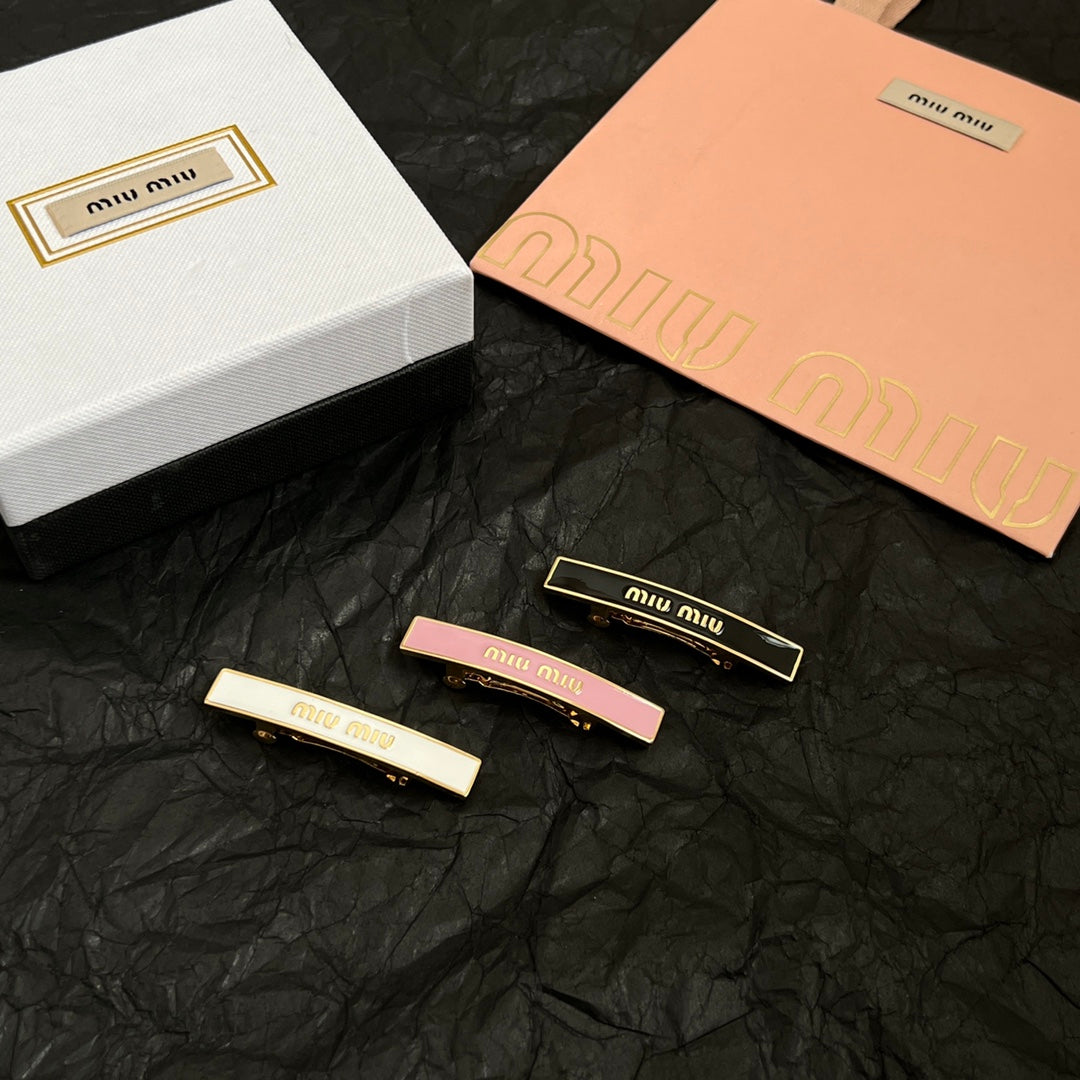 LuxluxHouse Best Quality Accessories Hairpin Miu Miu Hairpin