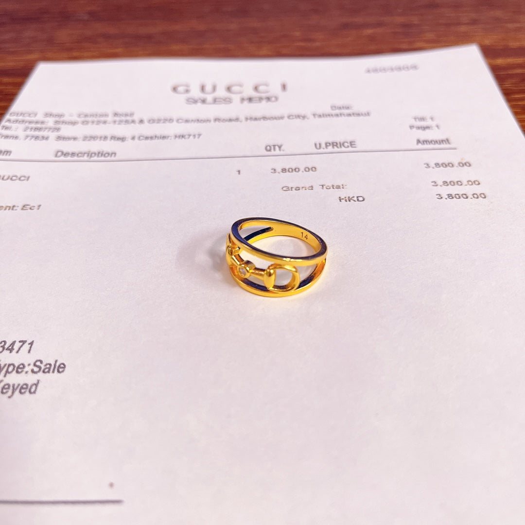 LuxluxHouse Best Quality Accessories Gucci Ring Ring Ring