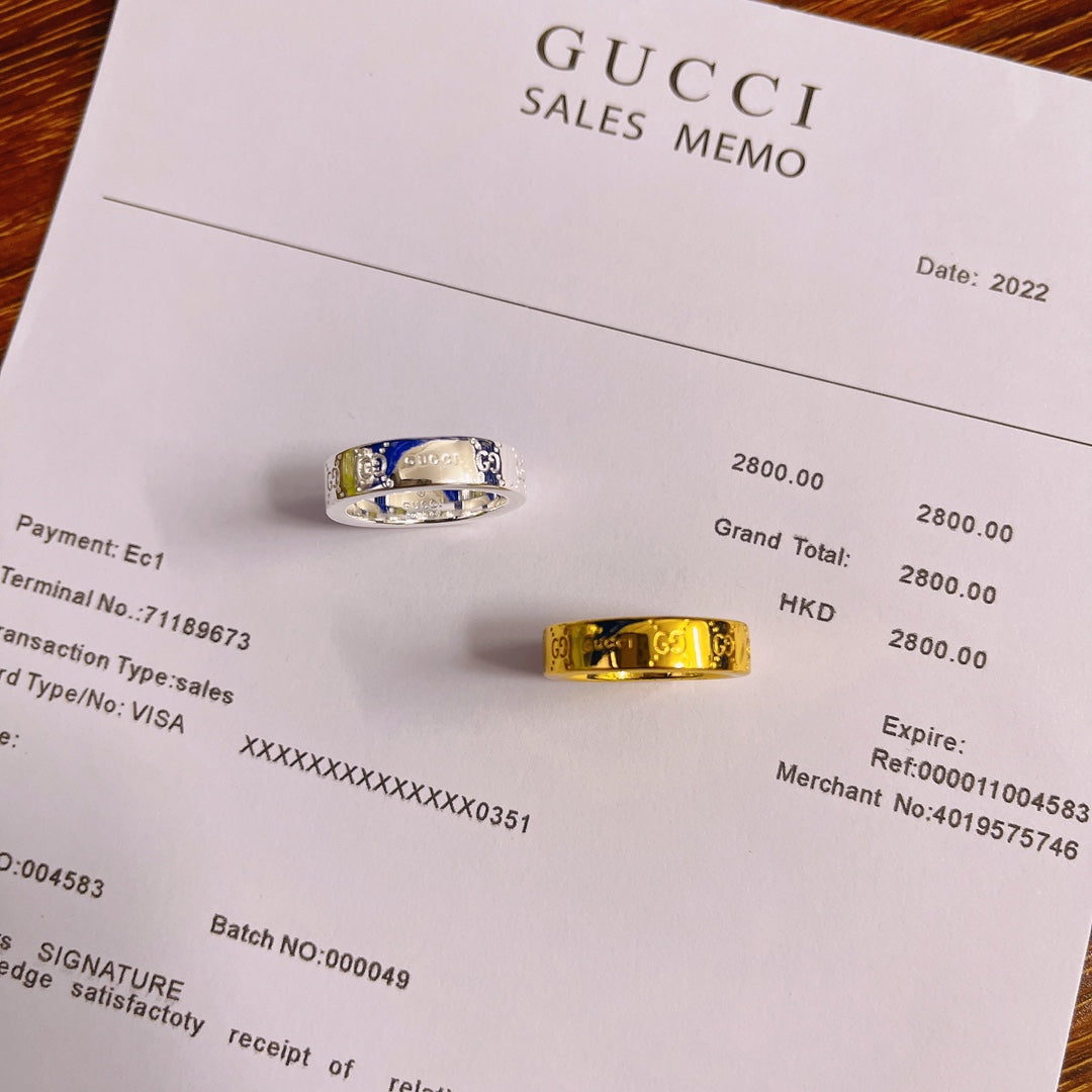 LuxluxHouse Best Quality Accessories Gucci Ring Ring Ring