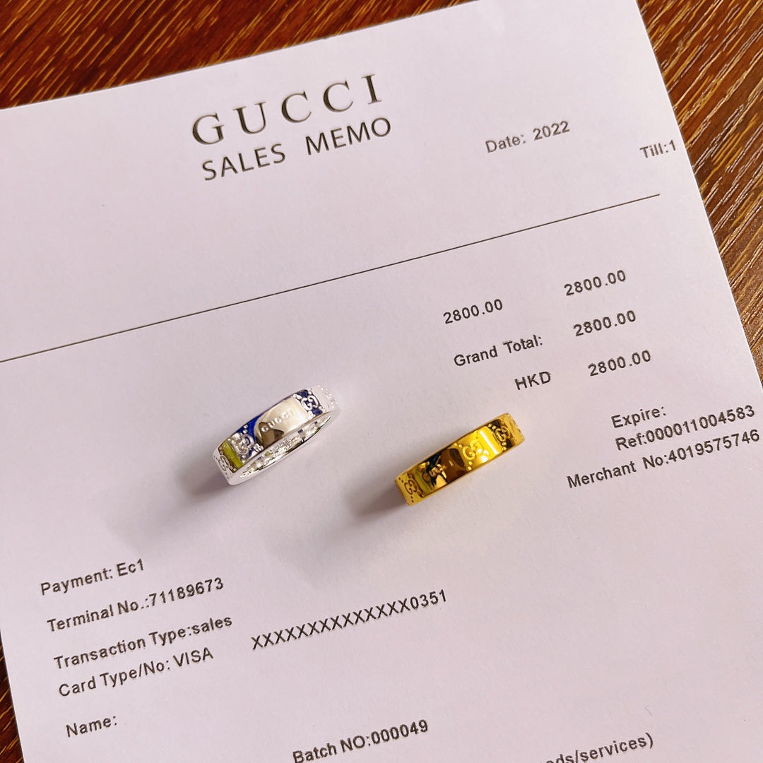LuxluxHouse Best Quality Accessories Gucci Ring Ring Ring