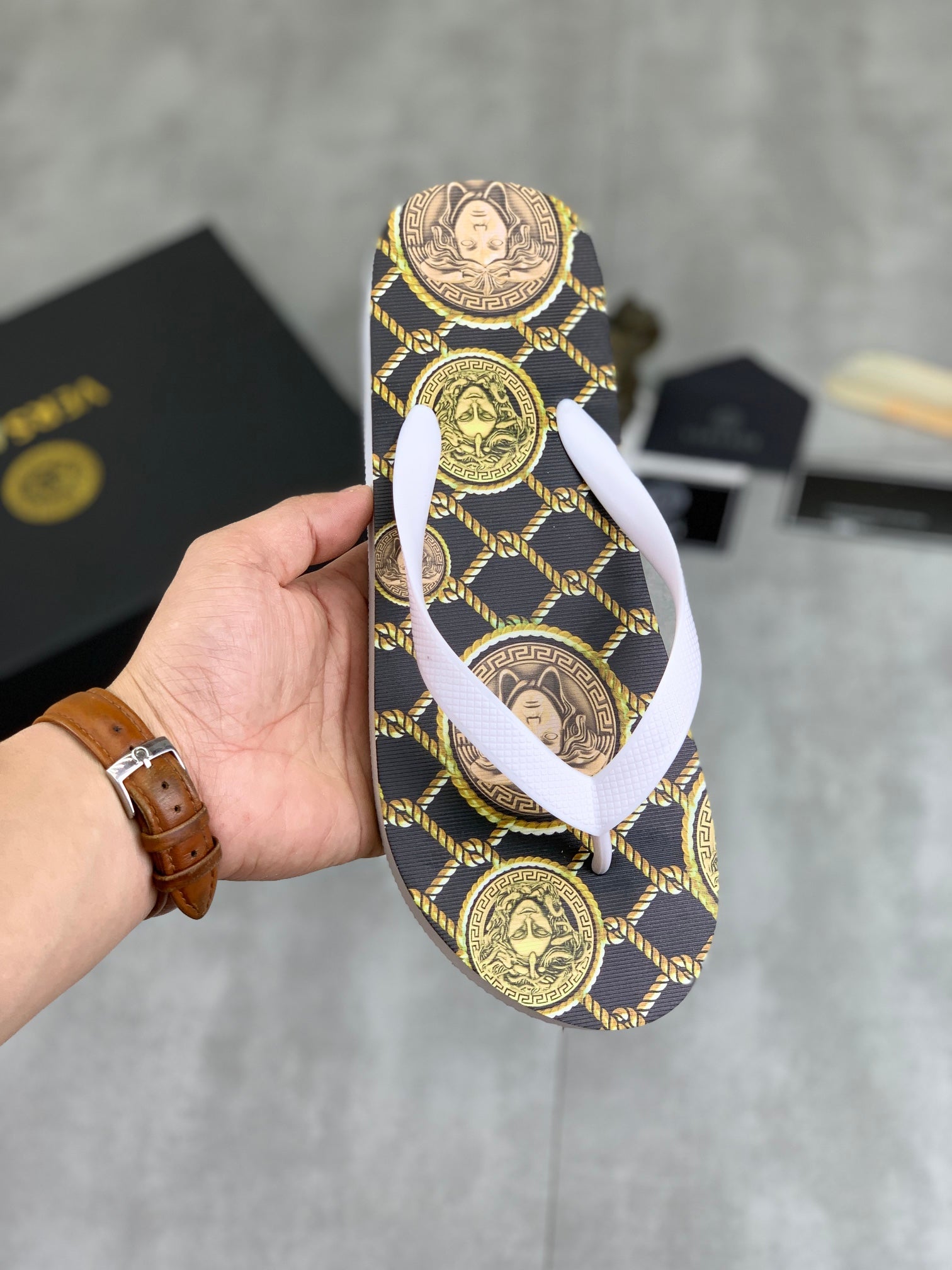 LuxluxHouse Best Quality Sandals Versace