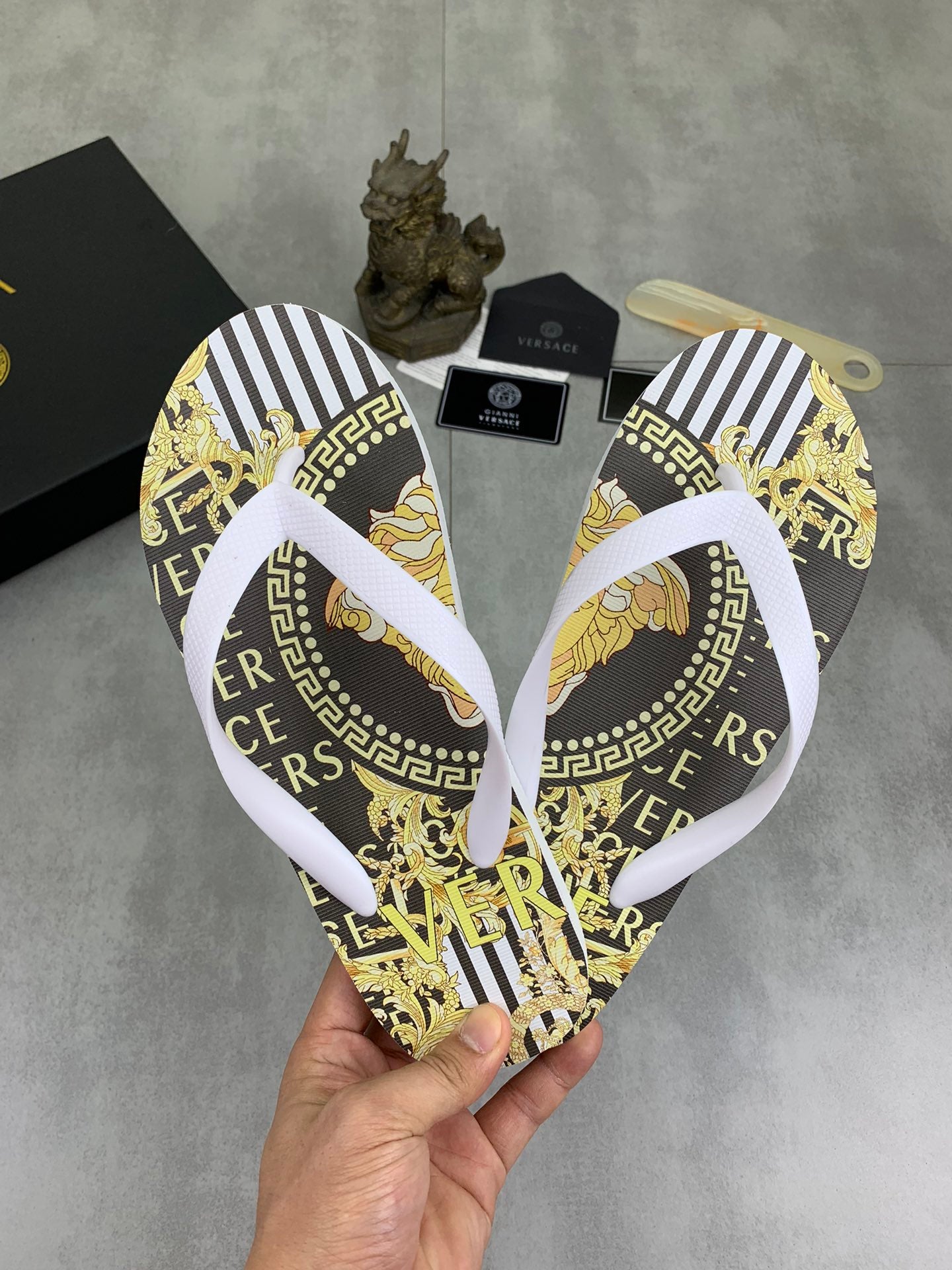 LuxluxHouse Best Quality Sandals Versace