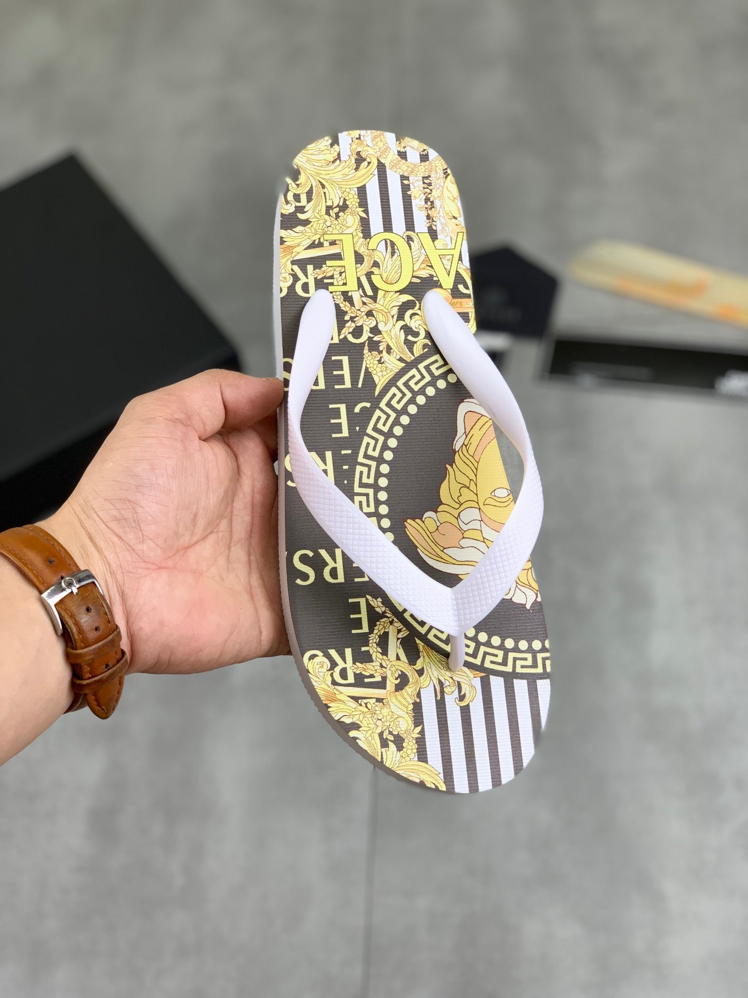 LuxluxHouse Best Quality Sandals Versace
