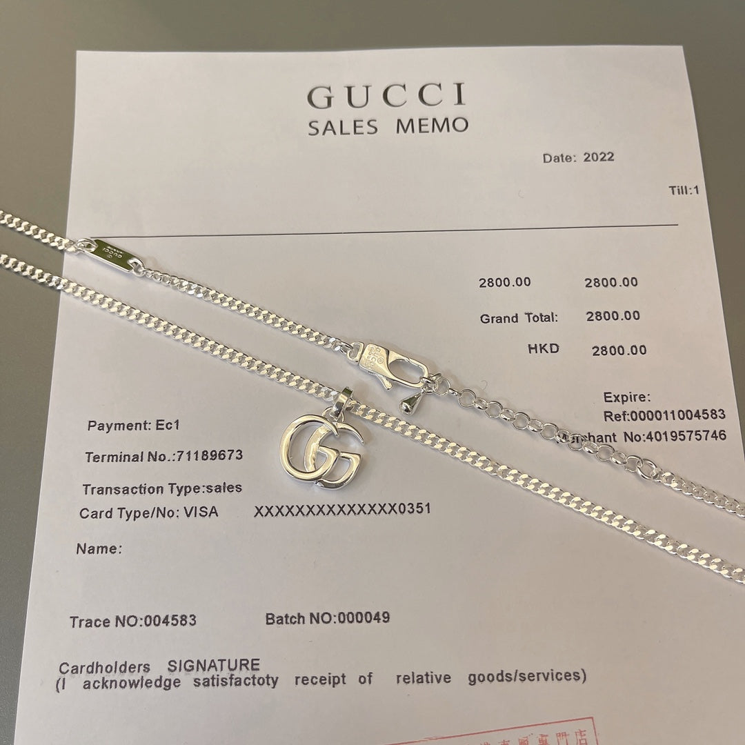 LuxluxHouse Best Quality Accessories Gucci Necklace Bracelet