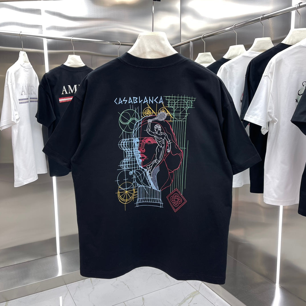 LuxluxHouse Best Quality Clothes Casablanca T-shirt