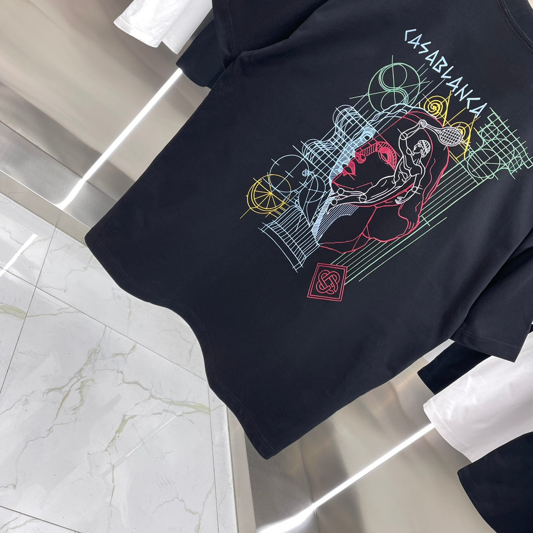 LuxluxHouse Best Quality Clothes Casablanca T-shirt