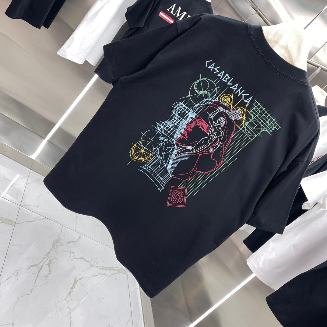LuxluxHouse Best Quality Clothes Casablanca T-shirt