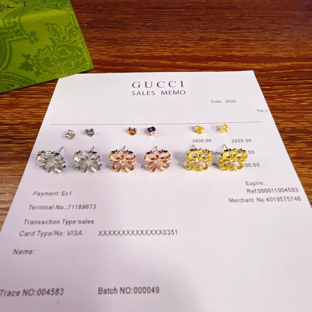 LuxluxHouse Best Quality Accessories Gucci Earrings Earrings Earrings