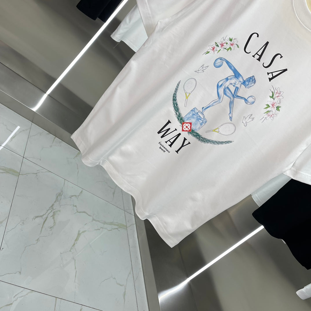LuxluxHouse Best Quality Clothes Casablanca T-shirt