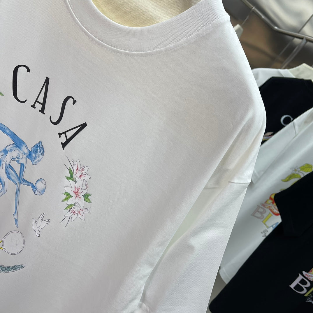 LuxluxHouse Best Quality Clothes Casablanca T-shirt
