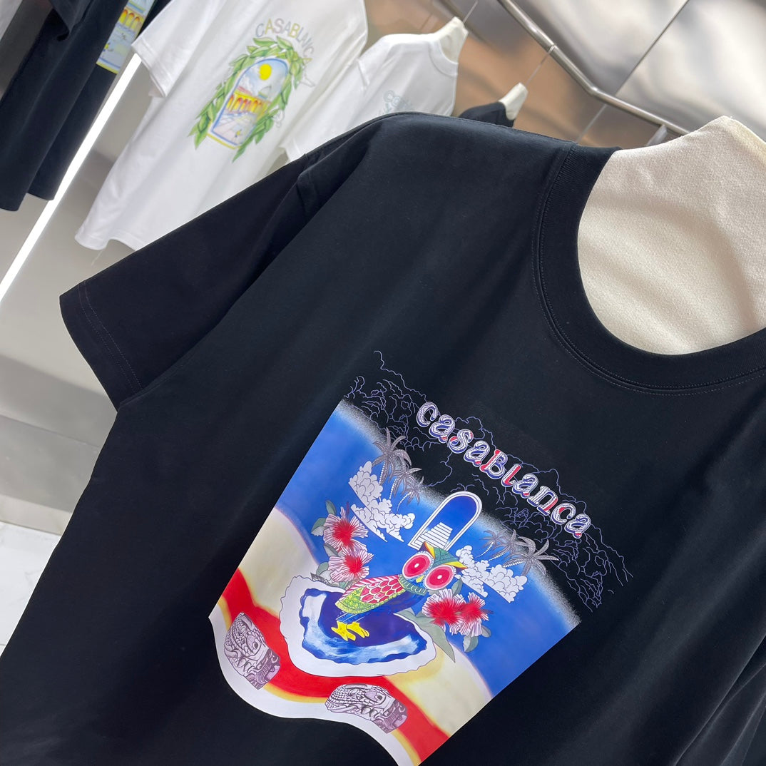 LuxluxHouse Best Quality Clothes Casablanca T-shirt