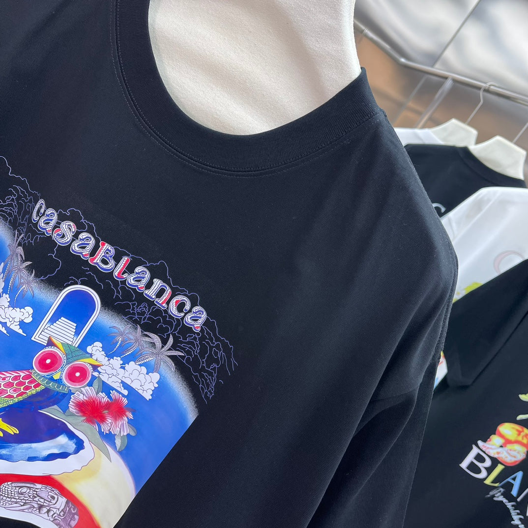 LuxluxHouse Best Quality Clothes Casablanca T-shirt